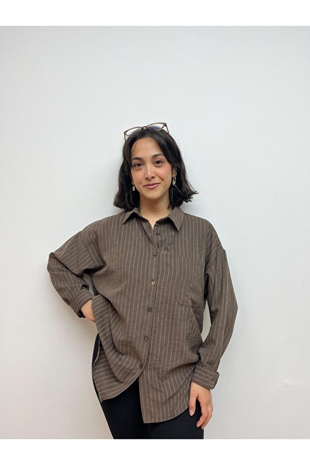 Comfortable Fit Oversize Shirt