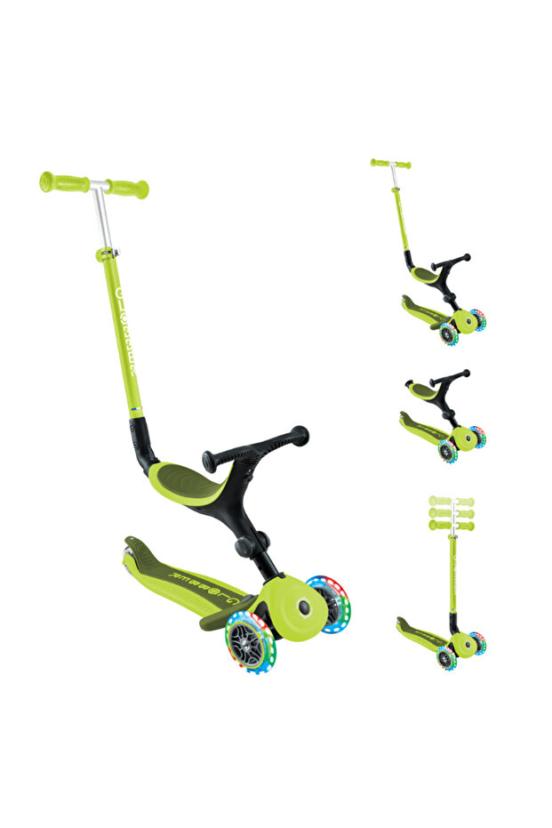 Go Up Active Işıklı Scooter - Yeşil - 1