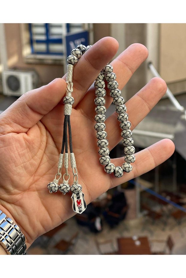 Men's Silver Beşiktaş Kazaziye Prayer Beads