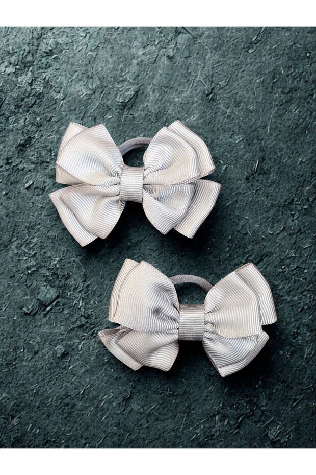 مشبك القوس الرمادي 2 حزمة - 3