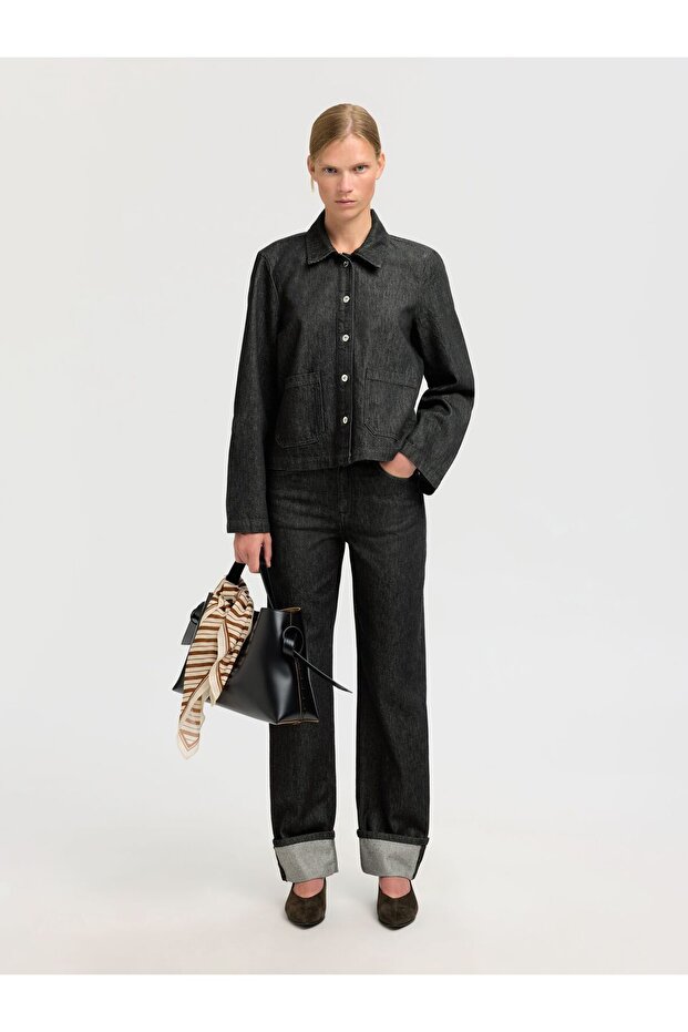 Jeanshemd Dark Wash - 6