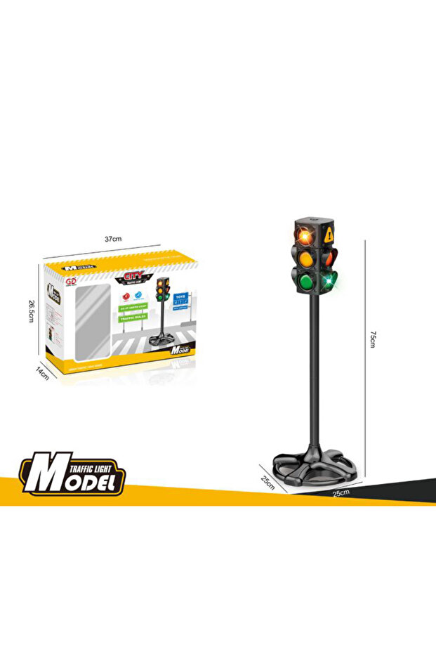 Jucărie funcțională tip semafor, 75 cm - 3