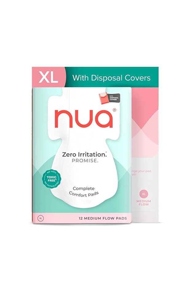 Ultra-Safe Sanitary Pads For Women, Rash Free, for Medium flow -XL With 12 Secure Shield Covers
