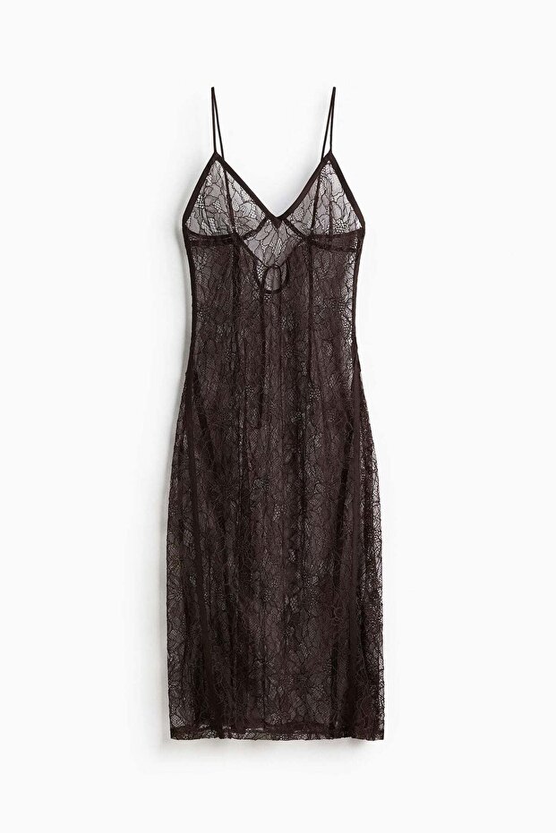 Strappy lace dress