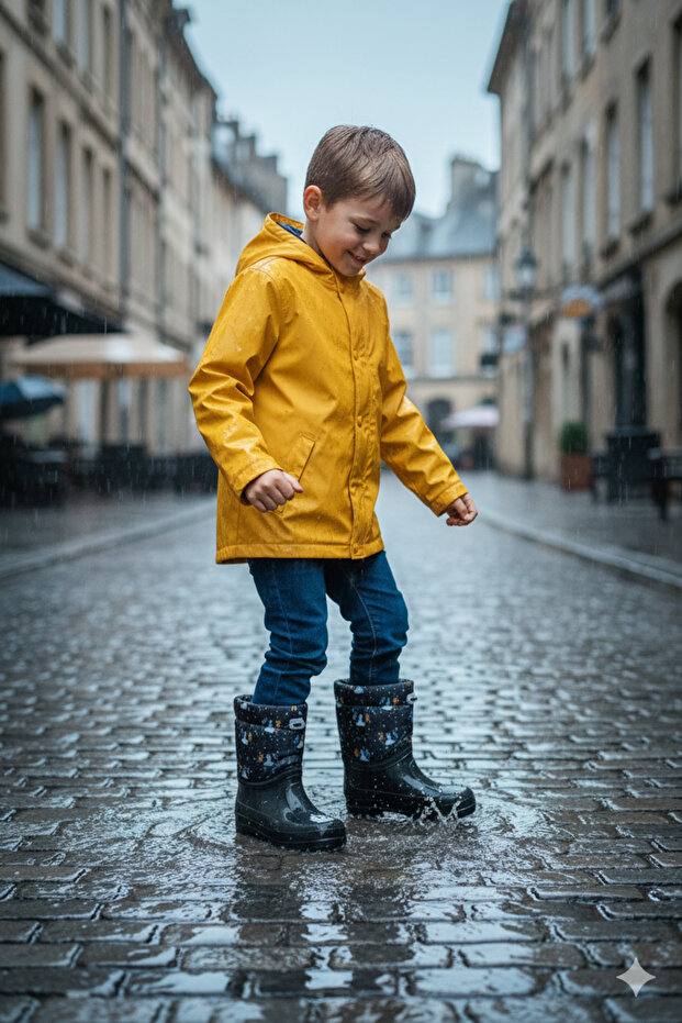 Unisex Children's Warm Lined Waterproof Snow and Rain Boots | Rain Boots |