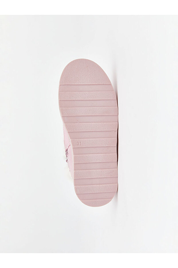 LCW STEPS Pembe Hello Kitty Baskılı Kız Bebek Kar Botu - 4