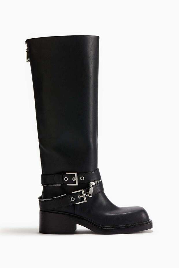 Knee-high boots