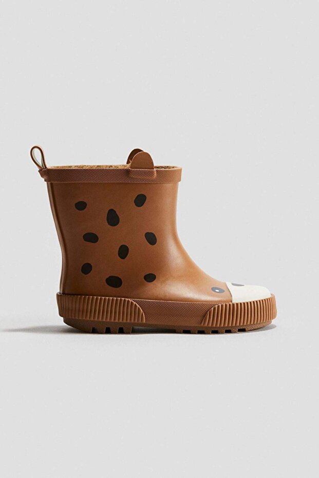 Fleece-lined wellingtons - 1