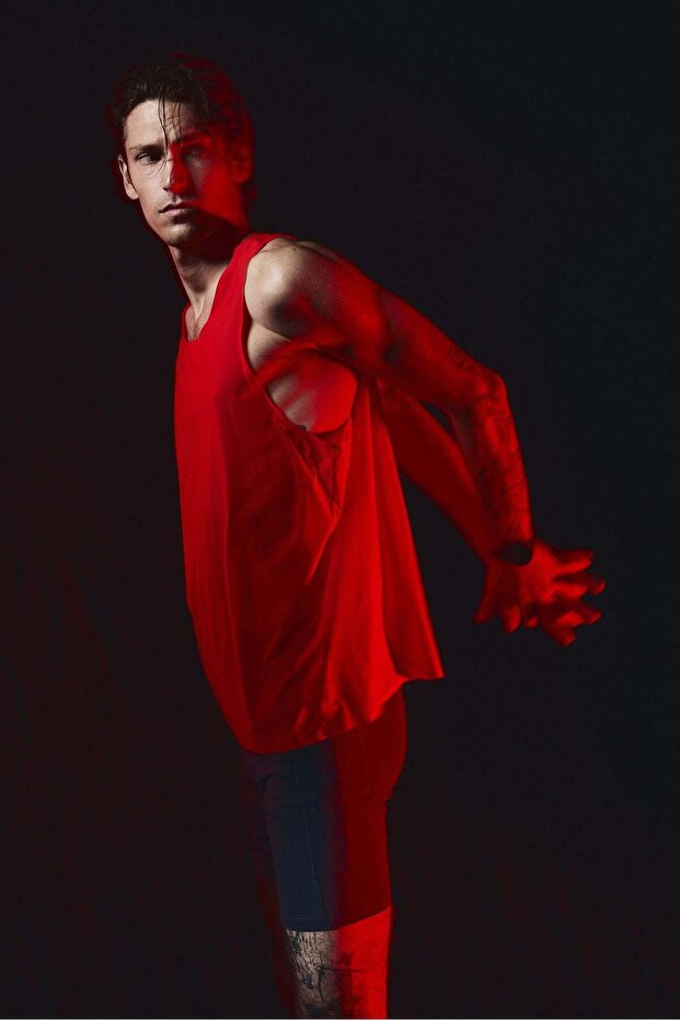 Regular Fit Running vest top in DryMove™