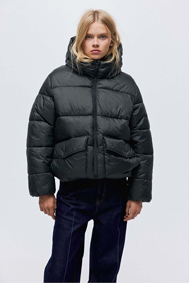 سترة منفوخة كبيرة الحجم - 4