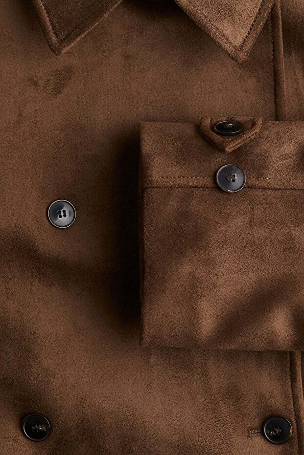 سترة مزدوجة الصدر - 7