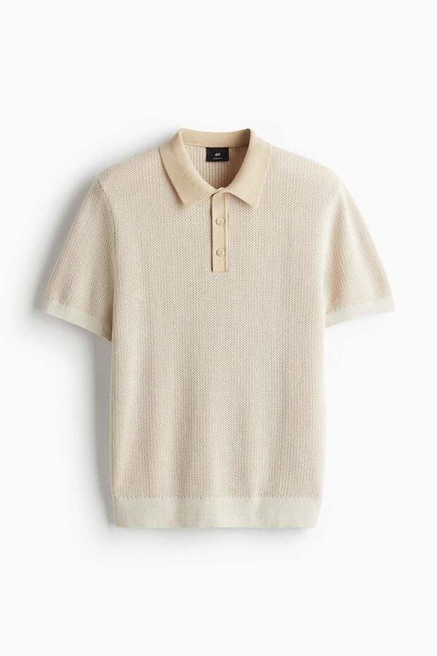 Regular Fit Knitted polo shirt