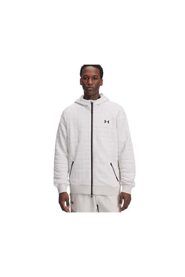 Ua Unstoppable Flc Txtr Fz Men's Casual Jacket 6003869-110 White