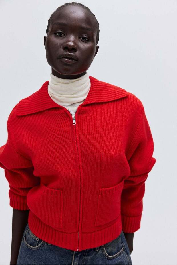 Zip-through cardigan - 3