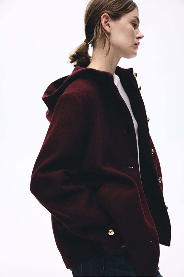 معطف بغطاء رأس - 3