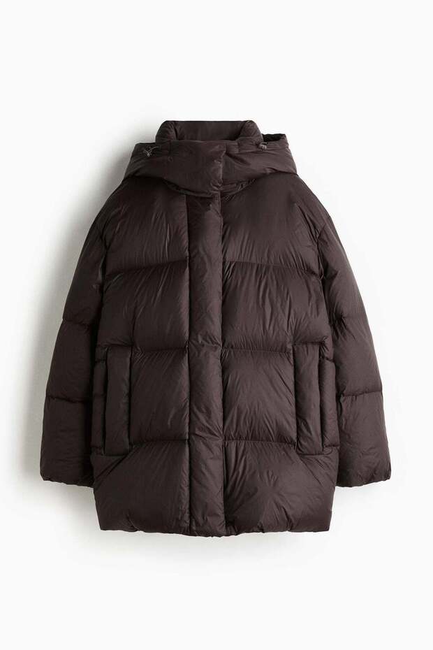 Hooded down puffer jacket - 1