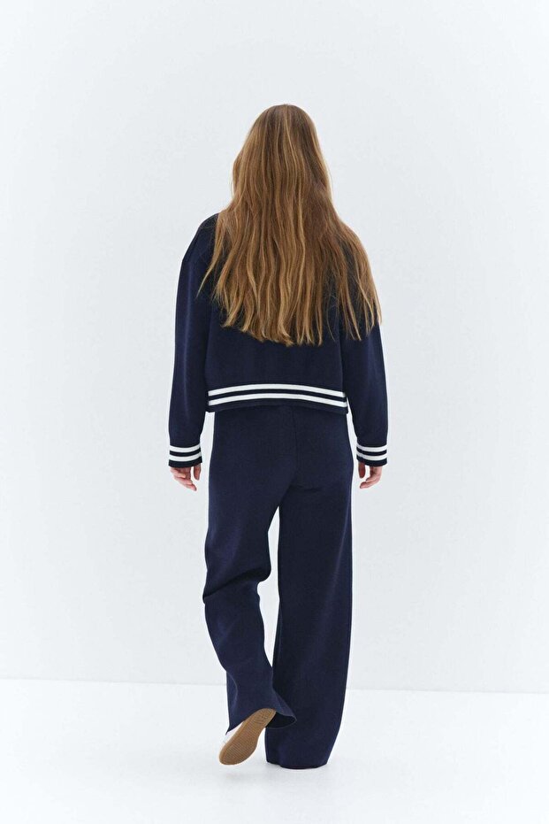 بنطلون محبوك برباط - 3