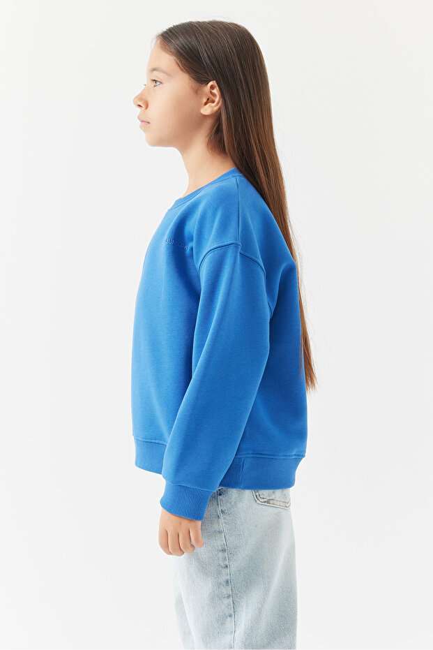 Kız Çocuk Basic Sweatshirt - 3