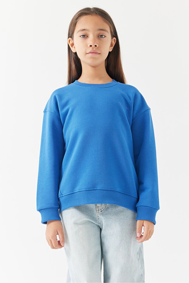Kız Çocuk Basic Sweatshirt - 2