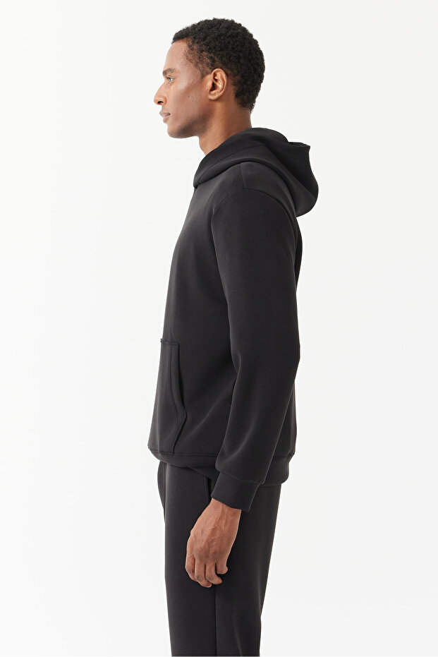 Erkek Kapüşonlu Sweat Üst - 3
