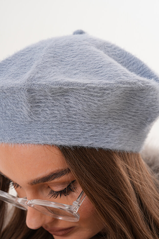 Plush Painter Hat (Beret) - 8