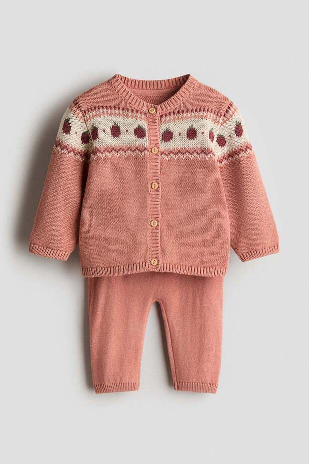 2-piece cotton-knit set