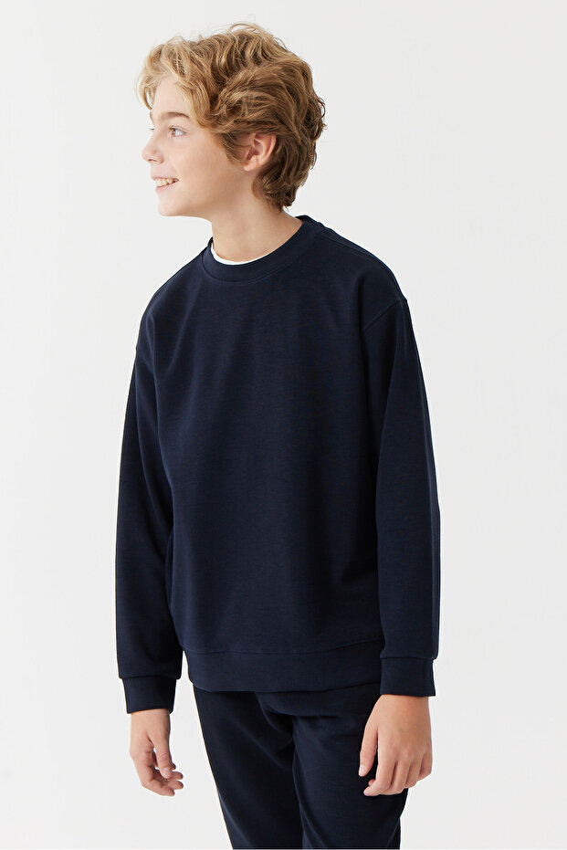 Erkek Çocuk Basic Sweat Üst - 1
