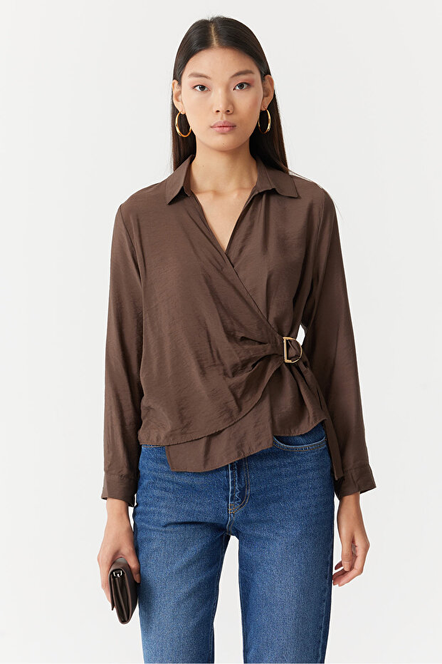 Kadın Anvelop Bluz - 1