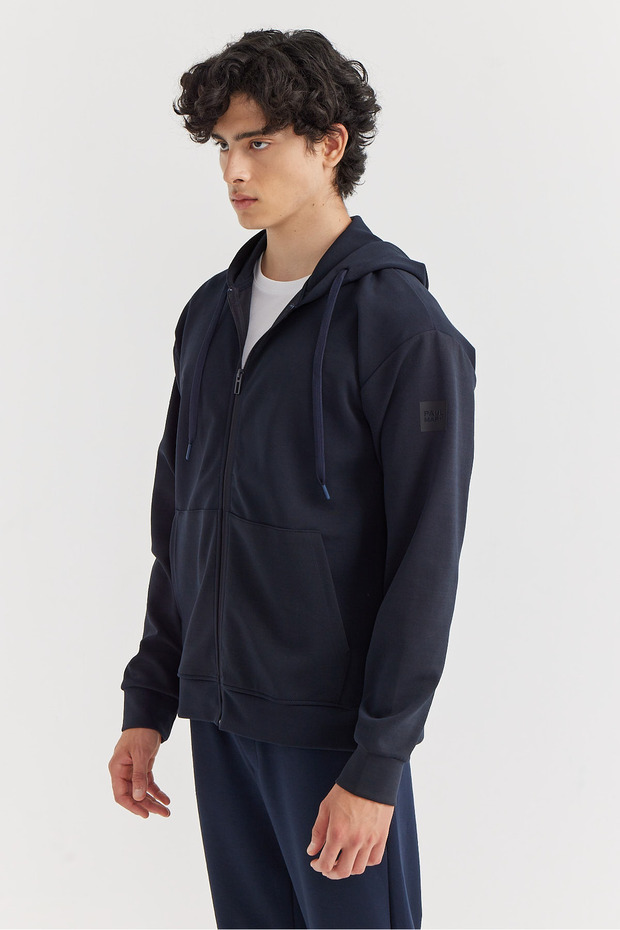 Erkek Kapüşonlu Sweat ÜSt - 3