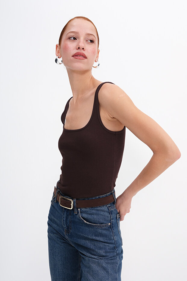 Kalın Askılı Basic Atlet A13404-J5 - 1