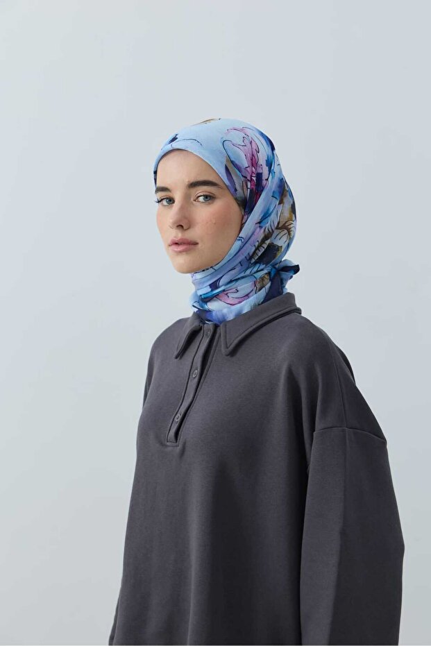 وشاح من الخيزران بنمط إيفلين - 1