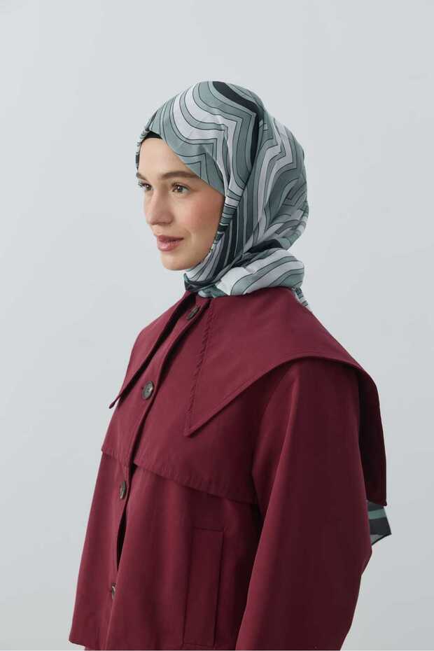 شال ويفيا دينيلينا بنمط مموج - 3