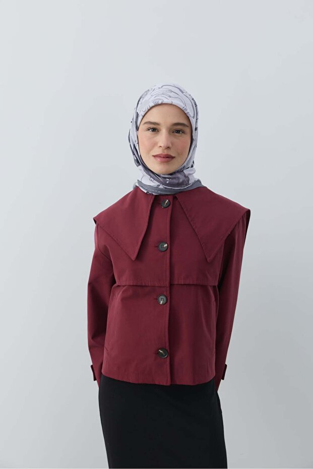 Olyvia Desen Bambu Eşarp - 1