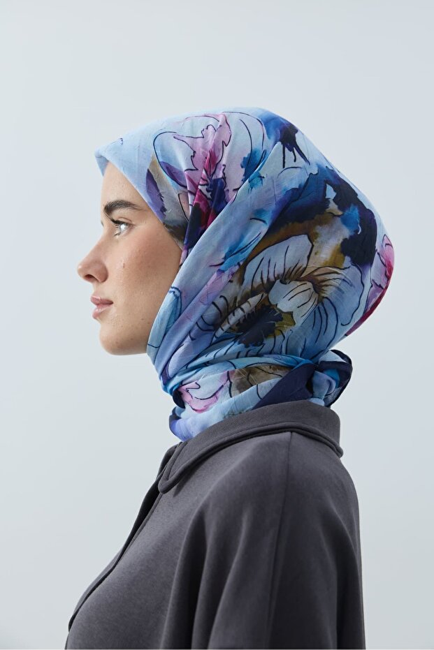 وشاح من الخيزران بنمط إيفلين - 3