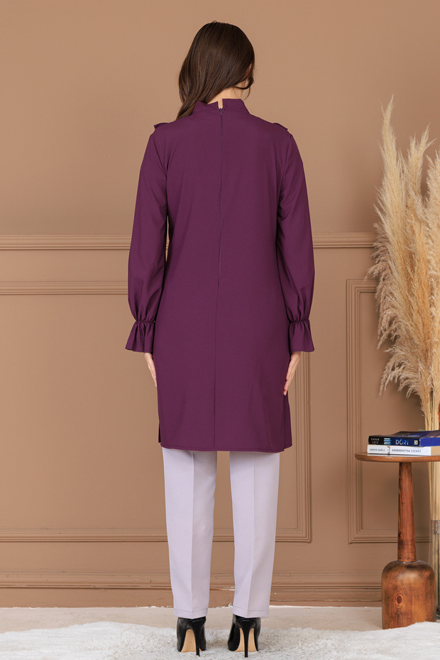 تونيك أسل للمحجبات مقاس كبير - 7