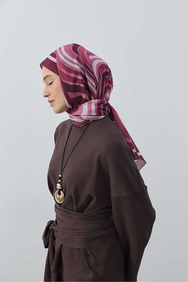 شال ويفيا دينيلينا بنمط مموج - 2