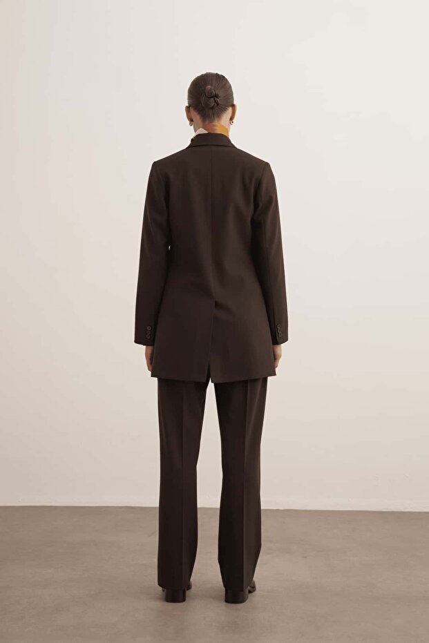 Maxi Kruvaze Ceket - 6