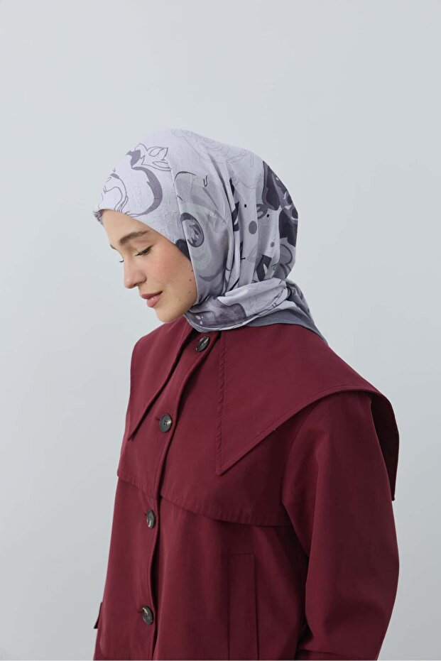 Olyvia Desen Bambu Eşarp - 2