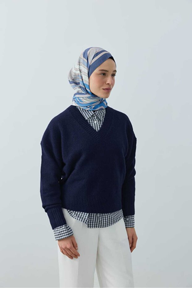 شال ويفيا دينيلينا بنمط مموج - 2