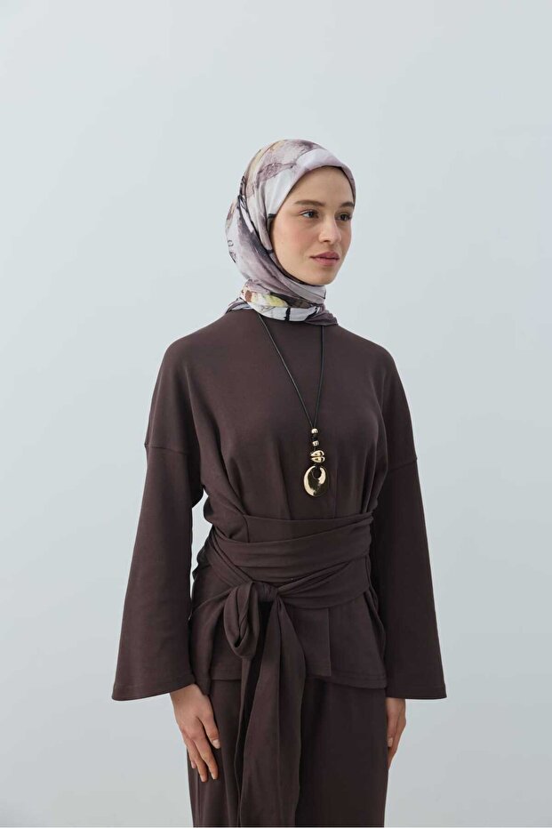 Seraphy Desen Bambu Eşarp - 2