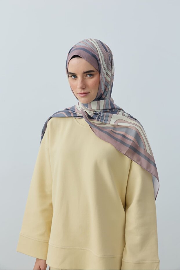 شال ويفيا دينيلينا بنمط مموج - 3