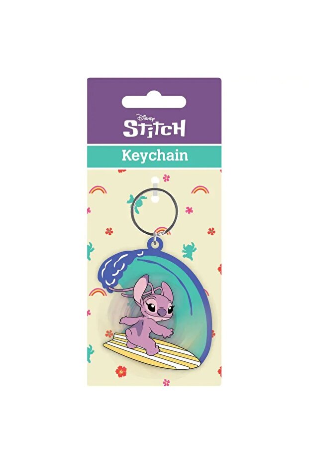 Lilo & Stitch (Angel) Spinner Keychain
