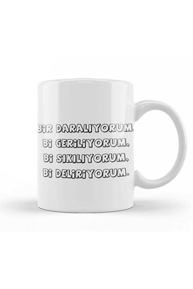 I'm Going Away Funny Mug Cup Porcelain