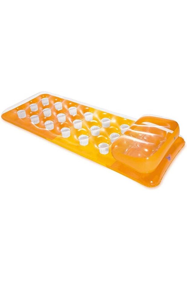 18-Pocket Fashion Inflatable Floating Mat 188x71cm