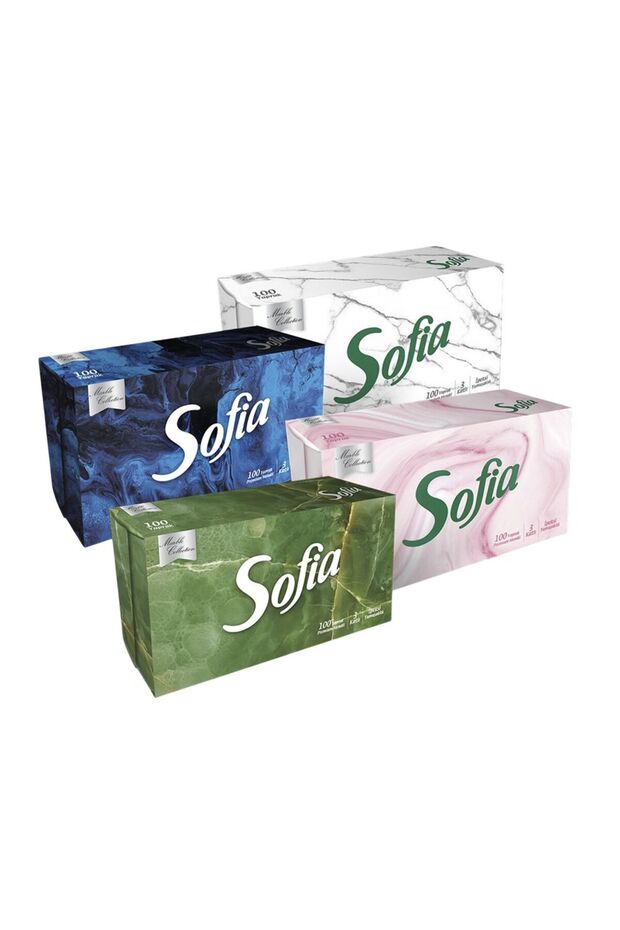 Mendil Kutu 100'Lu 4 Adet - 1