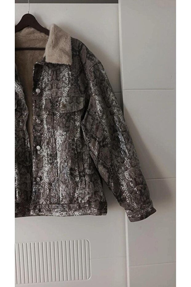 İTHAL PAYETLİ KÜRK - 1