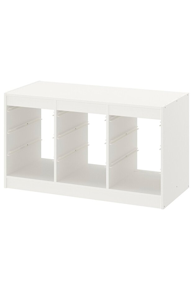 إطار TROFAST، أبيض، 99 × 44 × 56 سم