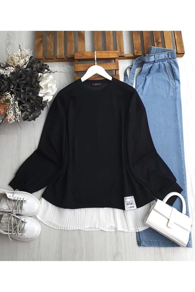 MODAL PİLİSELİ TUNİK - 1