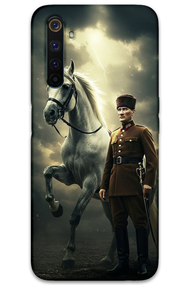 Realme 6 Pro Case Hd Pattern Printed Back Cover - Ataturk Lightning