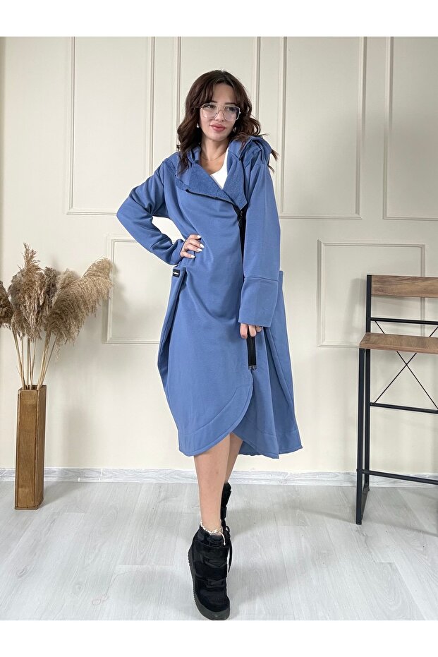 Tasarım Peluş Hırka - 1